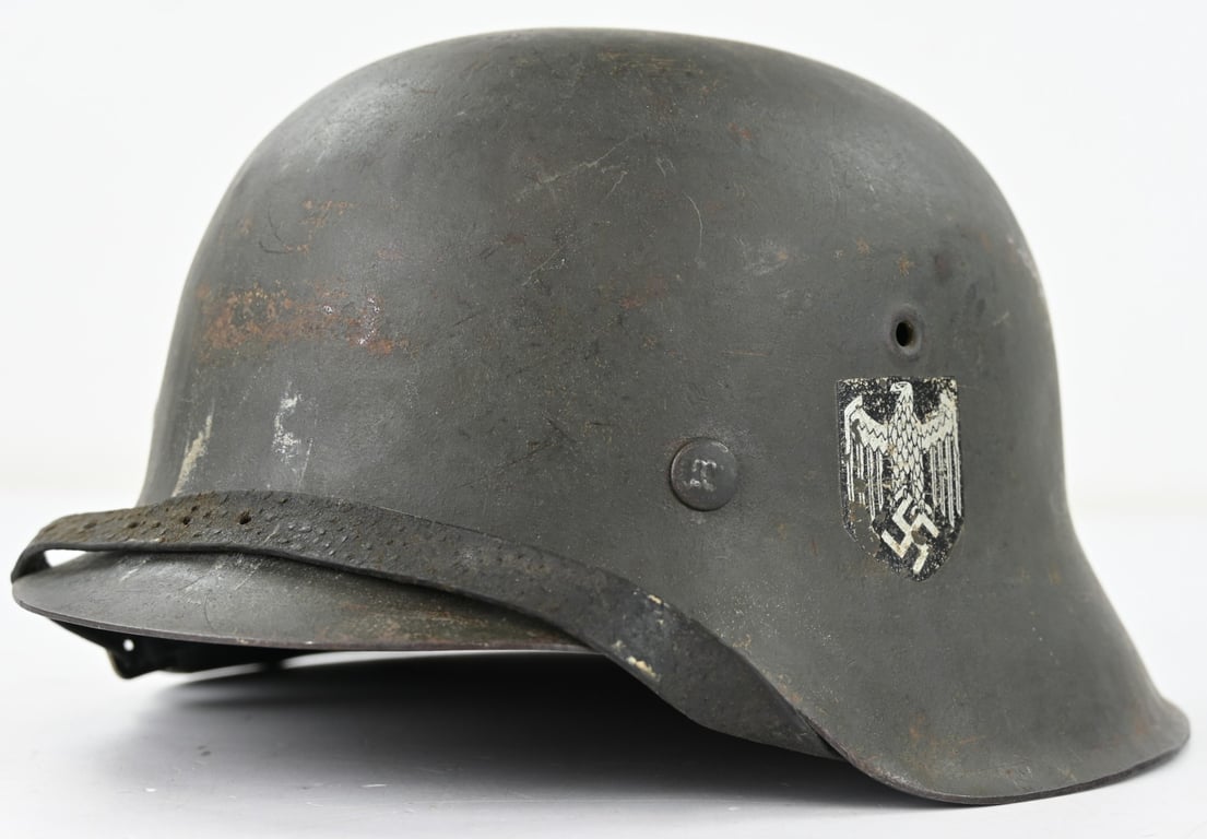 German WH M42 Combat Helmet