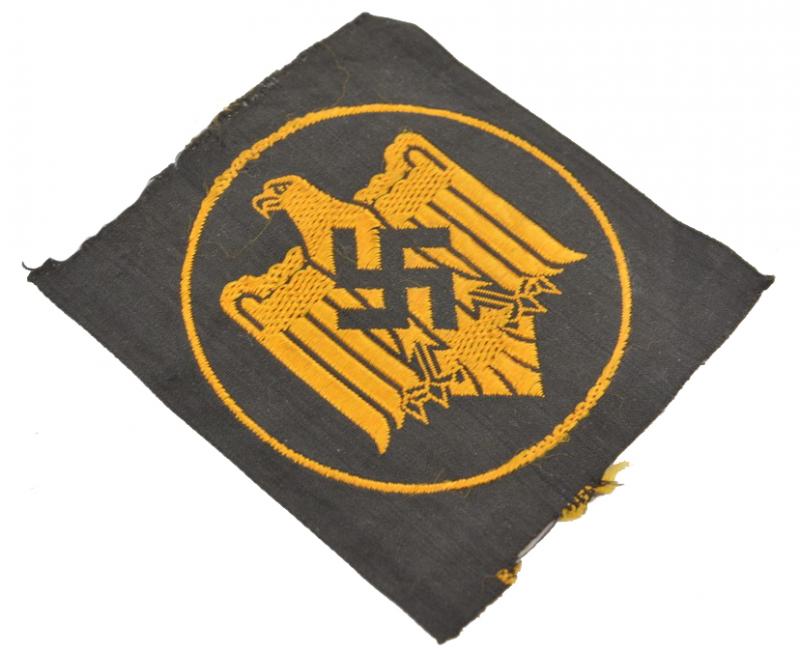 German NSRL/DRL Fabric Sports Badge In Bronze