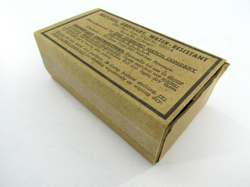 US WWII era Water Resistance Matches