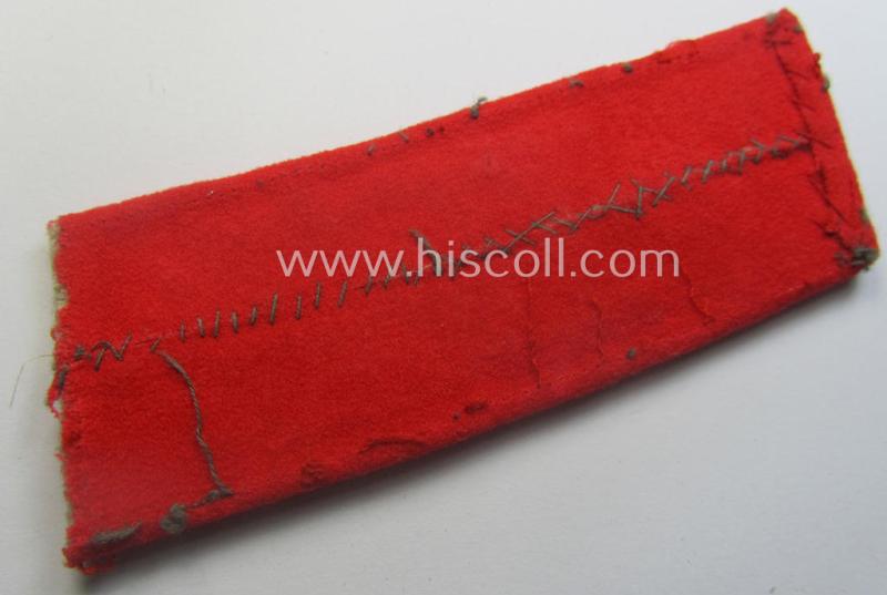 Truly worn- and/or clearly tunic-removed - albeit regrettably single! - WH (Heeres) 'Kragenspiegel für Generale des Heeres'