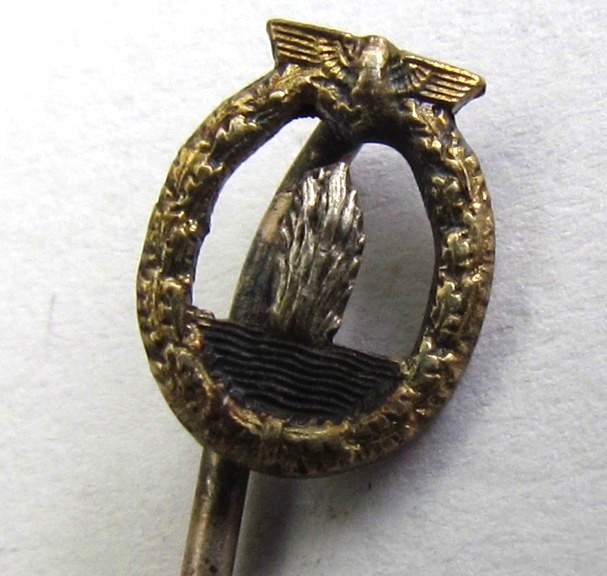Kriegsmarine minesweeper stick pin