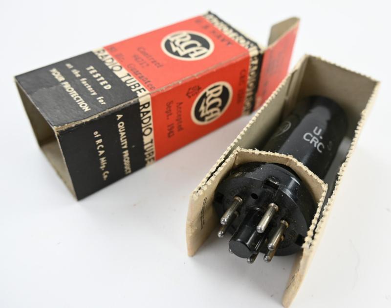 US WW2 Army Navy Radio Tube Set