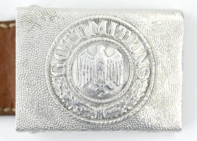 German WH Beltbuckle with Tab 1937