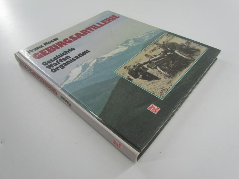 Book : Gebirgsartillerie : Geschichte, Waffen, Organisation.