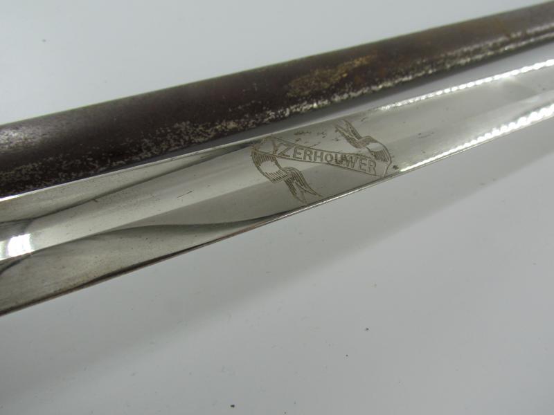 A German-Made Dutch Model 1895 Officers Cavalry Sword