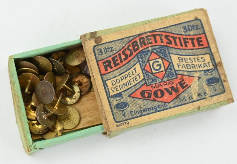 German Third Reich Period thumbtack box