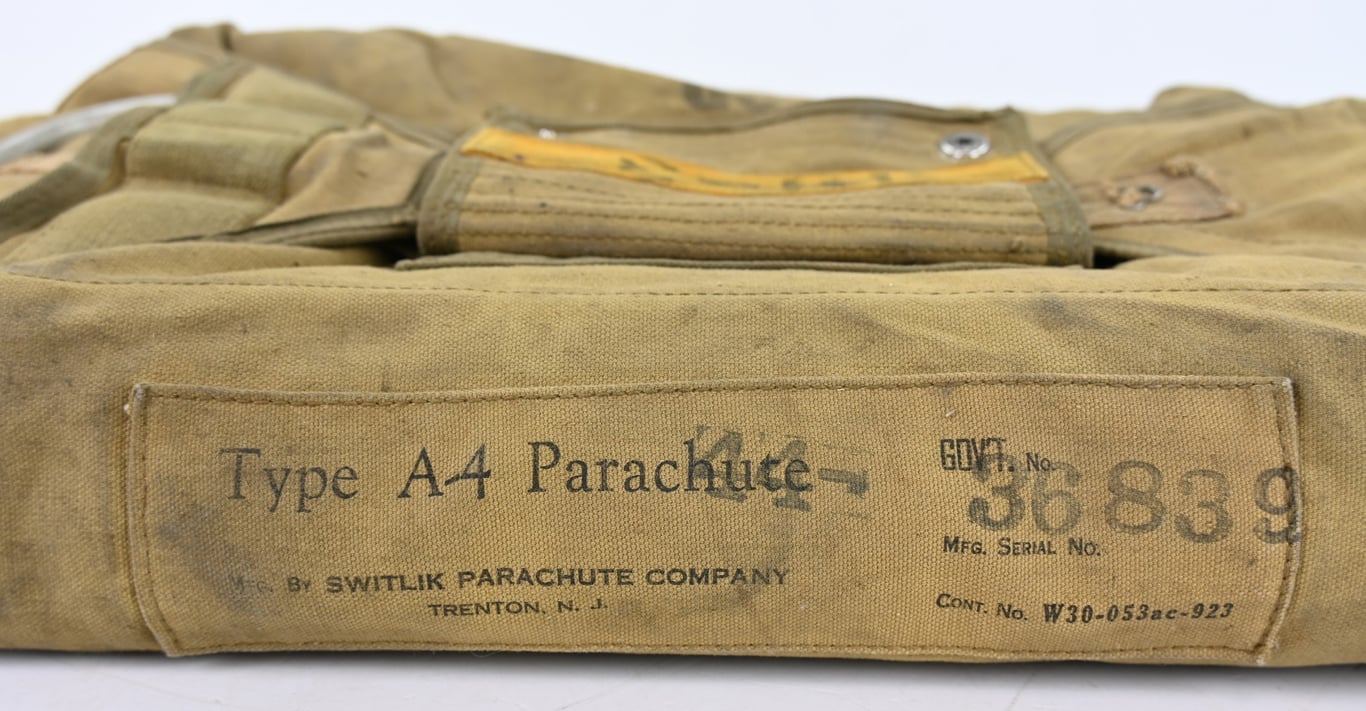 USAAF WW2 Type A-4 Parachute Chestpack
