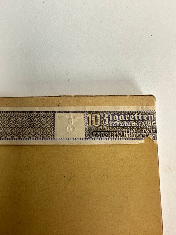 WW2 German "Regie cigaretten"