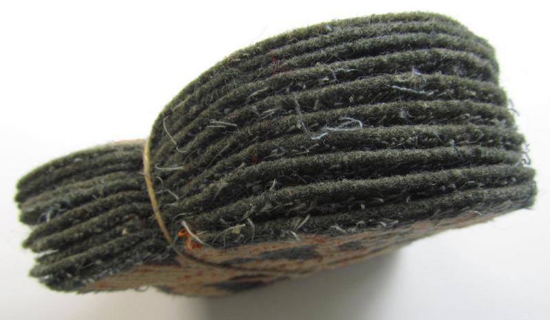 Attractive - and 'virtually mint- ie. unissued'! - example of a police- (ie. WH (Heeres) related-) arm-eagle (ie. 'Ärmeladler') as was intended for usage by the staff of the notorious 'Feldgendarmerie-Truppen'