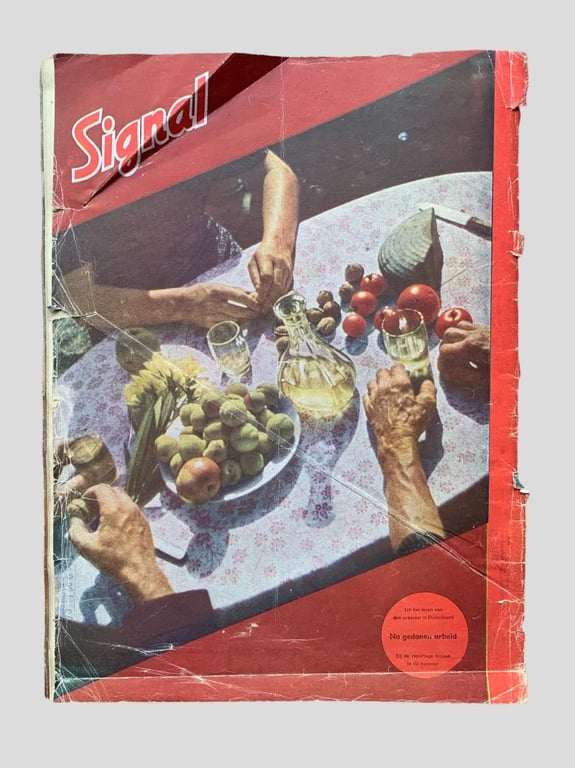 German WWII Magazine 'Signal' 1945 Nr. 2