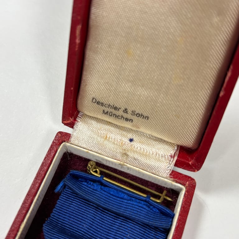 German Cased Forty Years Faithful Service Medal