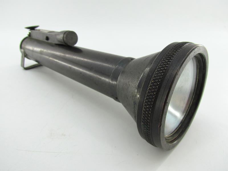 British WWII  Morse Code signalling torch ( Flashlight )