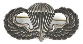 US WW2 paratrooper Jumpwing 'Durocharm N.Y.'
