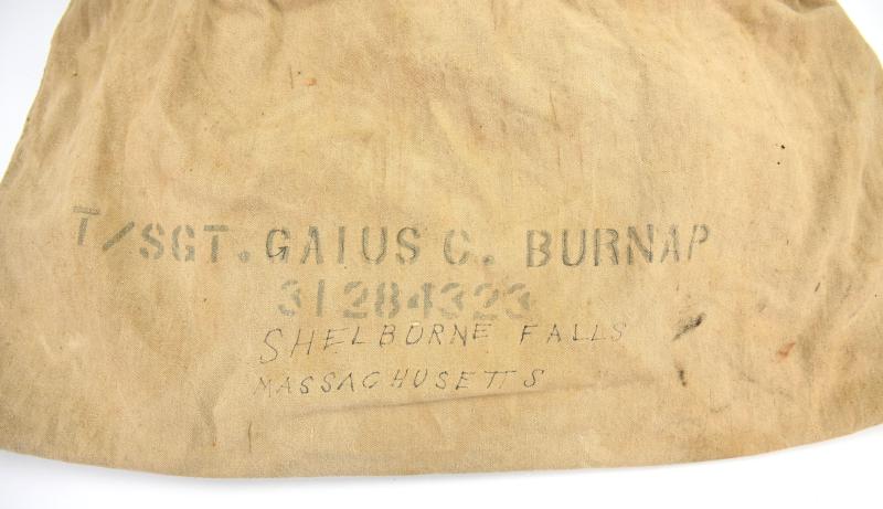 USAAF WW2 Kit-bag 'T/Sgt Gaius C. Burnap'