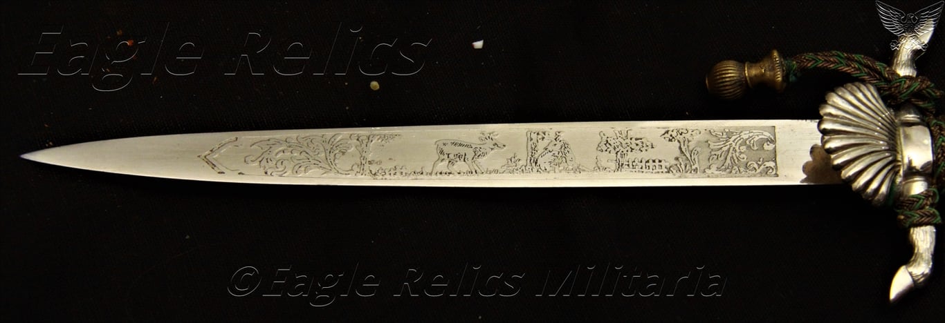 Miniature Hunting Association Dagger By Hörster With Knot