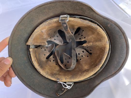 Luftwaffe M35 re-issued Single Decal Helmet