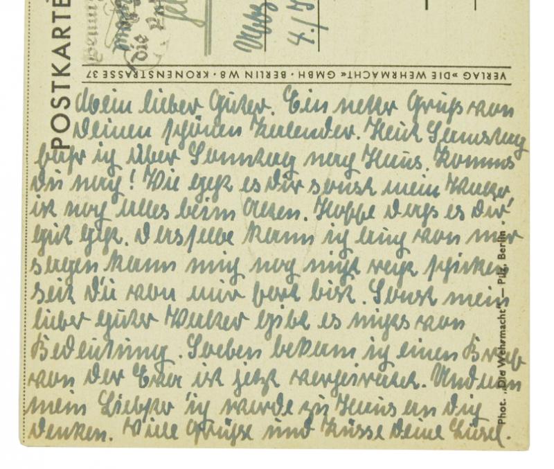 German GBJ Postcard