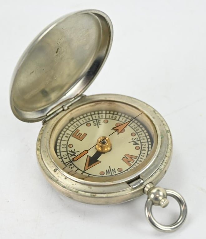 British WW2 Military Compass MKVI