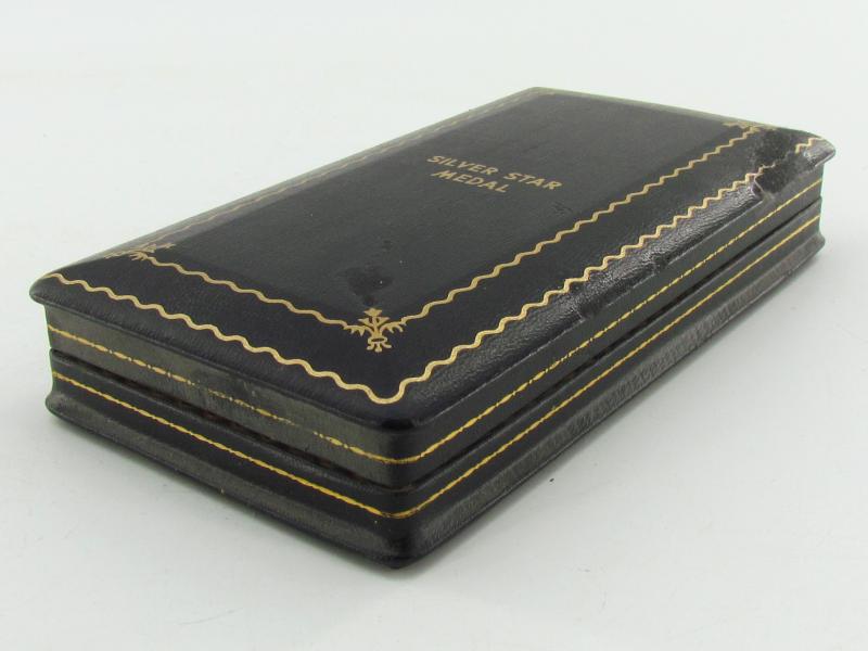 US WWII Silver Star Medal in Case