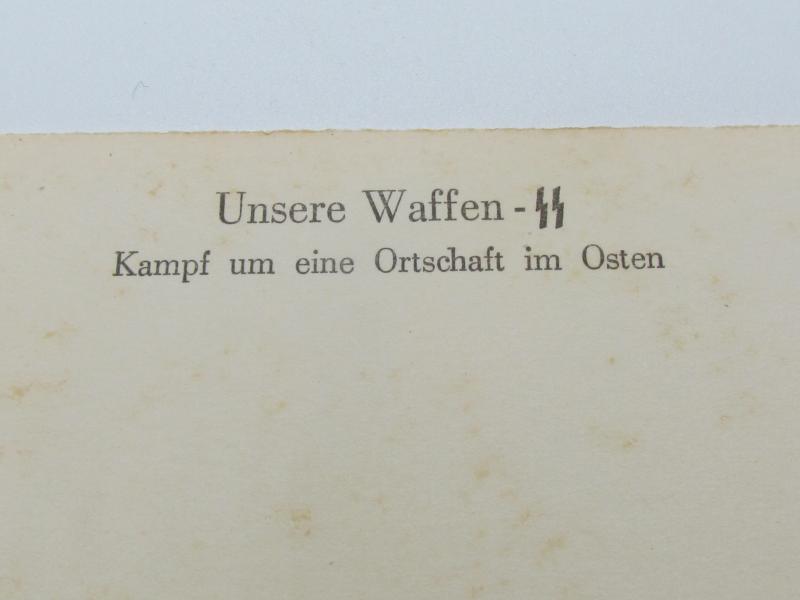 Postcard : Unsere Waffen-SS