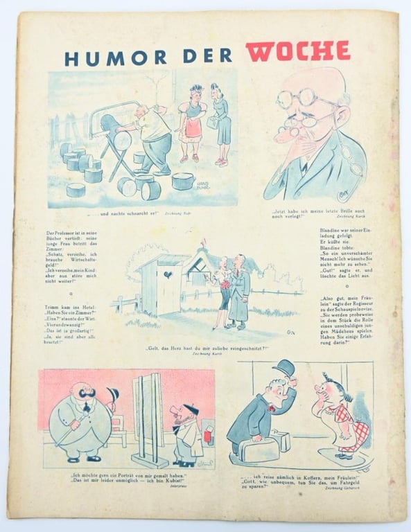 German Third Reich Magazine 'Die Woche' 1941