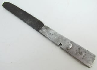 Wehrmacht Heer field cutlery knife marked WAL 43