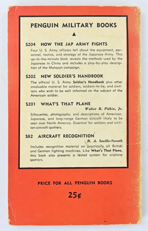 US WW2 Guerrilla Warfare Pocket Book