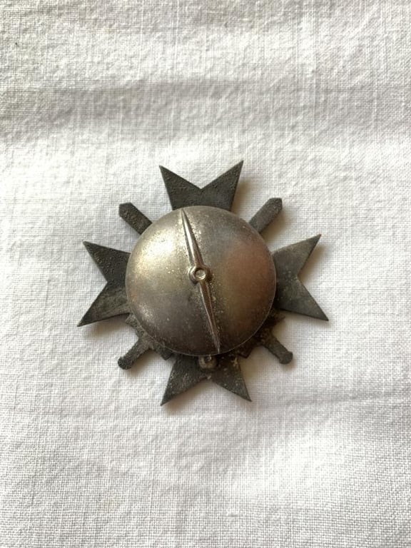 Kriegsverdienstkreuz 1. klasse mit Schwerten Screw-back