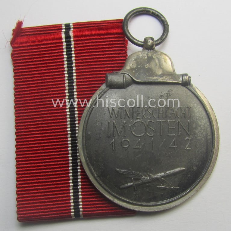 Medal-set: 'Winterschlacht im Osten 1941-42' being a typical non-maker-marked specimen that comes in a 'virtually mint' condition