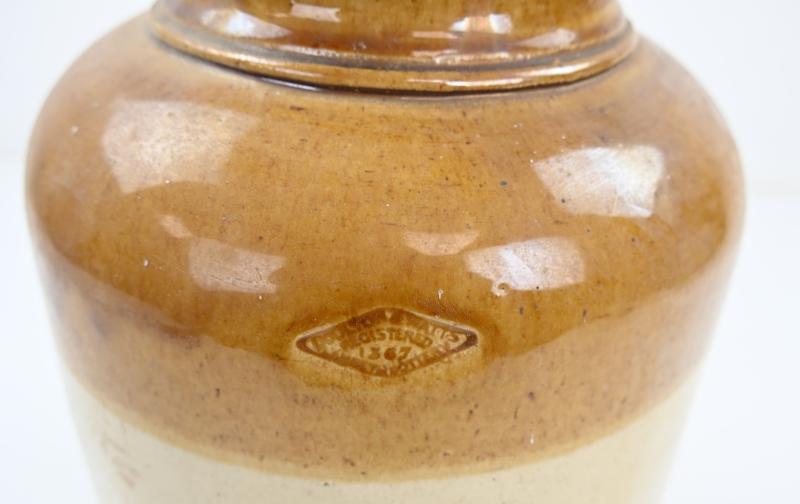 British WW2 Footpowder Jar