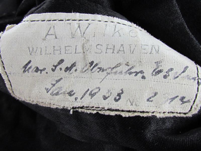 Kriegsmarine Officers Greatcoat With Insignia Maker Marked
