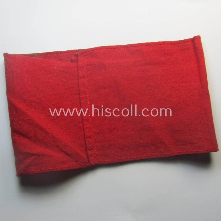 N.S.D.A.P.-related party-armband (ie. 'Armbinde') being of the 'entirely woven'-pattern