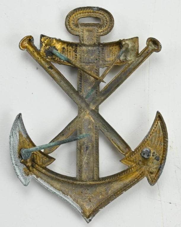German KM Badge Metal Insignia 'Signal'