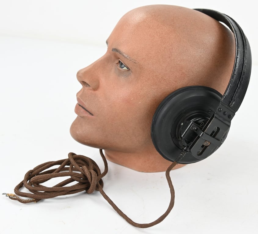 German WH Panzer Headphone 'Dfh.b'