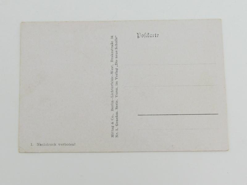 Third Reich era 'Emerich Huber' Postcard