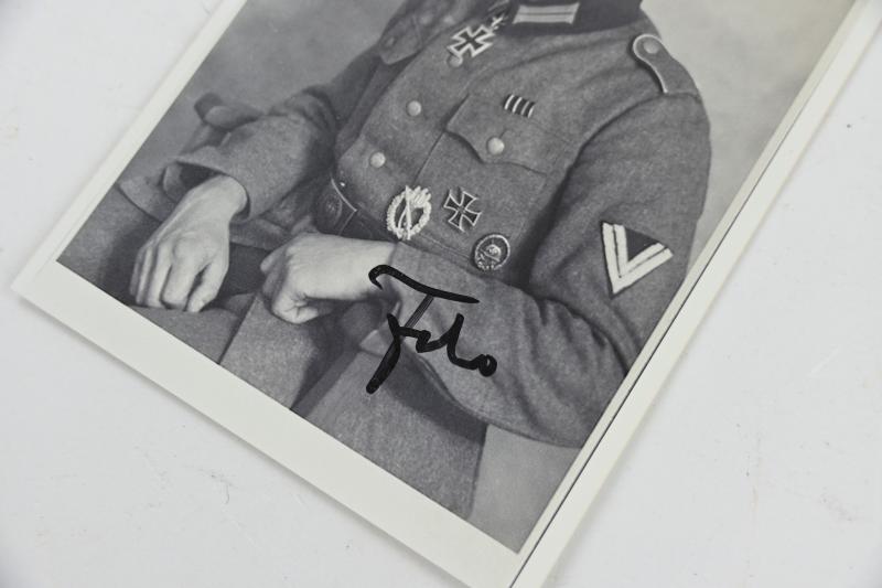 Signature of Wehrmacht Member 'Konrad Fels'