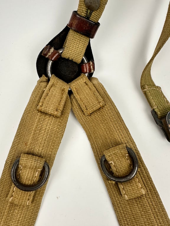 Wehrmacht tropical "Afrikakorps" Y-straps "Koppeltragegestell"