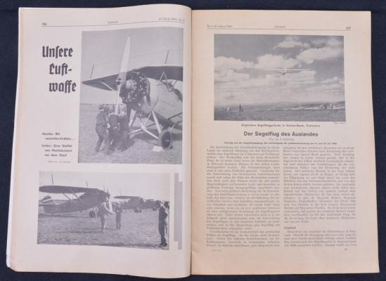 German LW Magazine 'Deutsche Luftwacht'  September 1935