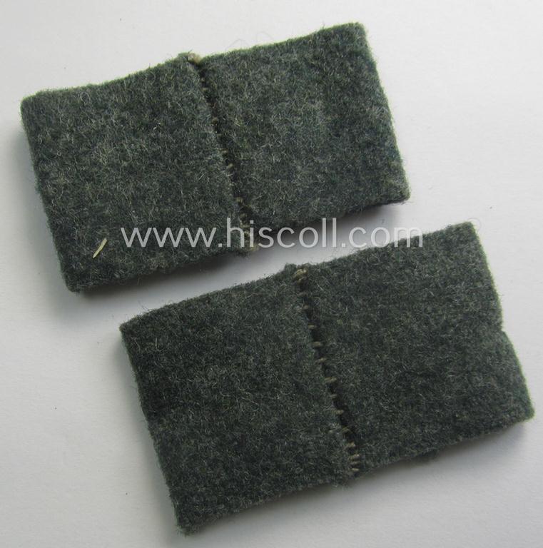 Pair of WH (Heeres) 'Infanterie'-related, 'Schulterstück-Überschuben': 'Soldat des Infanterie-Rgts. 485'