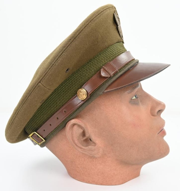 US WW2 Officer's Semi-Crusher Visor Cap