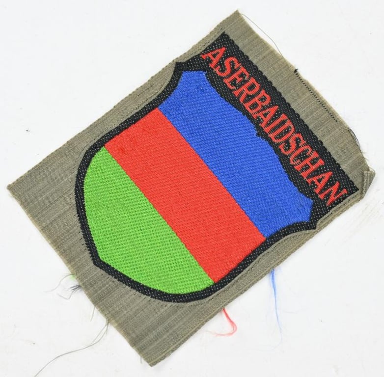 German WH 'Aserbaidschan' Volunteer Sleeve Shield
