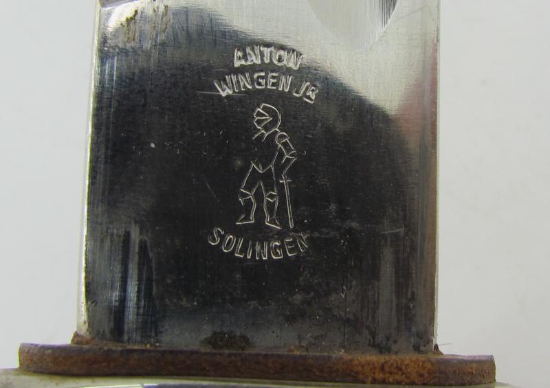 Wehrmacht K98 Dress Bayonet by Anton Wingen Junior