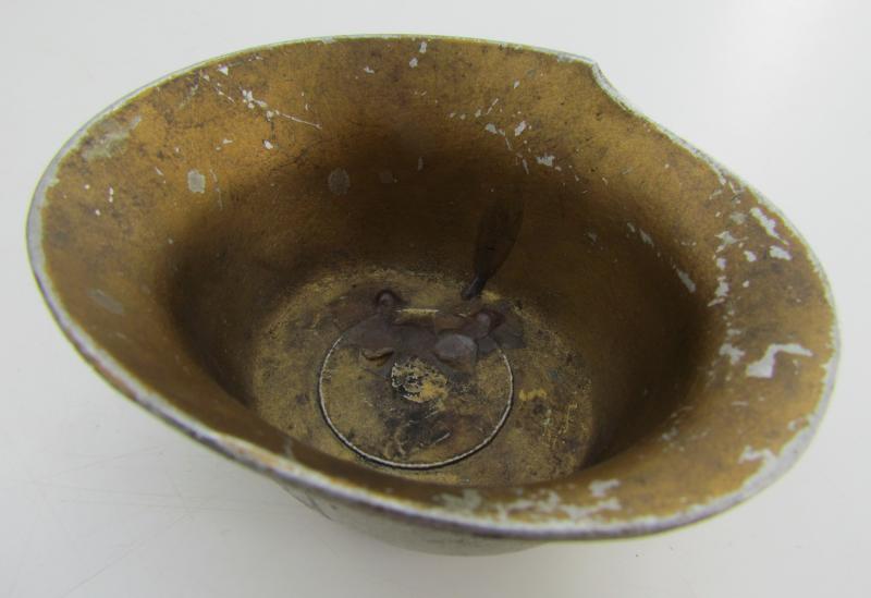 Wehrmacht (Heer) double decal miniature wedding helmet