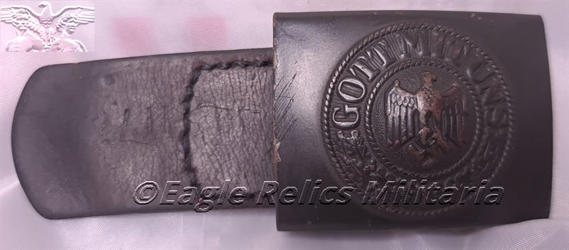 Interesting Army Buckle complete with Belt