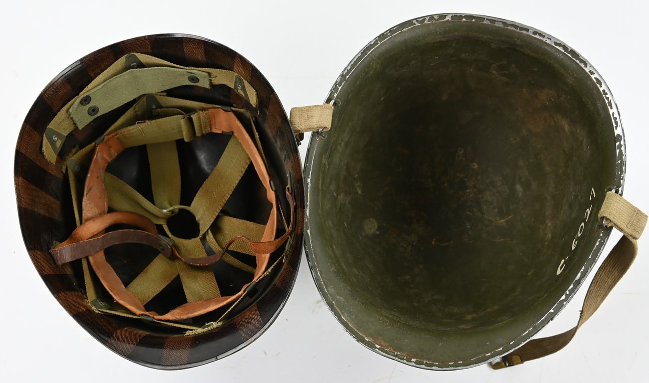 US WW2 M1 Fixed Bale Helmet