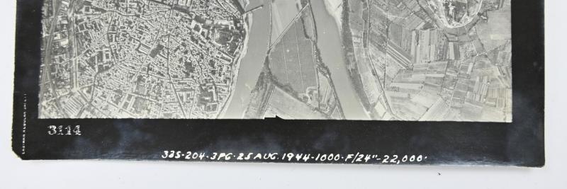 Allied WW2 Aerial Reconnaissance Picture France