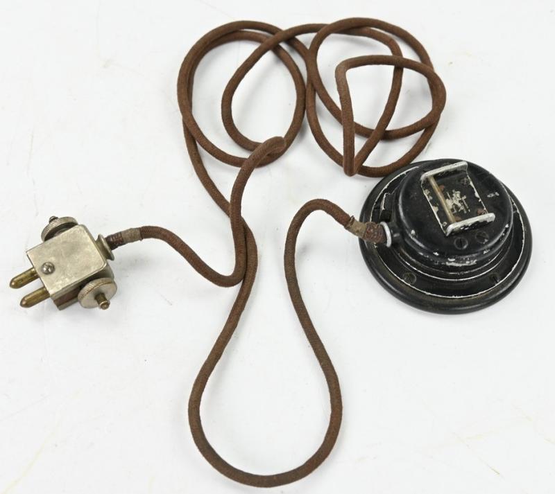 German WH Signal Troops FF33 Field Phone Kopffernhörer
