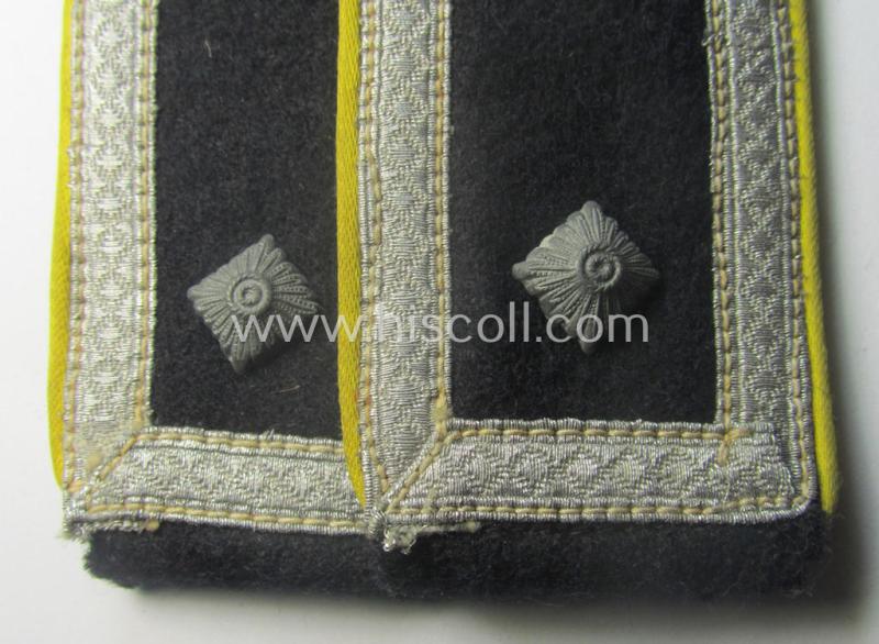 Waffen-SS NCO-type shoulderstraps: 'SS-Oberscharführer' who served within the: 'Waffen-SS Nachrichten-Trpn.'