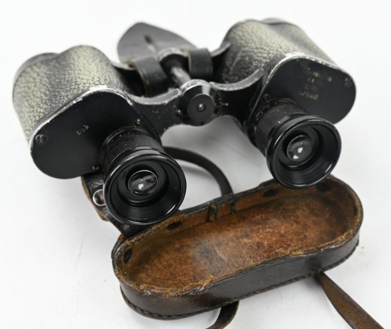 German WH Binocular 6x30 in Carrying Case