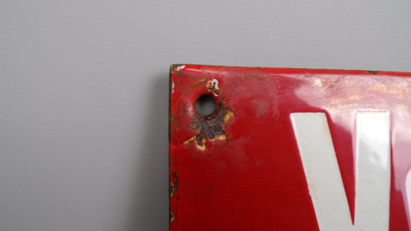 Deutsche Arbeits Front enamel sign